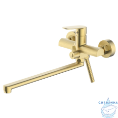 Смеситель для ванны Azario Alanti AZ-K1732MG (золото матовое)