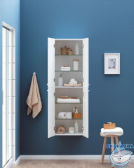 Пенал Dreja 50 двойной, белый глянец