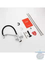 Смеситель для кухни Raglo R80.62 (хром/черный)