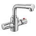 Смеситель термостатический для раковины E.C.A Thermostatic 102108730EX (без донного клапана) (хром)