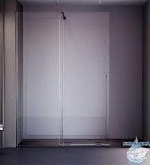 Walk-in Veconi Premium Trento 110 профиль графит, стекло прозрачное PTDW-50GR-110-01-C4