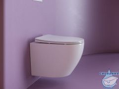 Унитаз подвесной безободковый Ceramicanova Uno Rimless CN11001 с сиденьем быстросъемным Soft Close (микролифт)