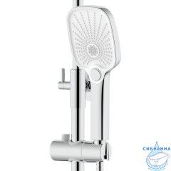 Душевая система Azario Lursy 250 1 режим AZ-K2349 (хром)