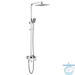 Душевая стойка ABBER Daheim AF8216L с изливом, хром