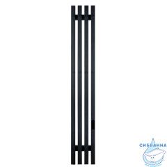 Полотенцесушитель электрический Toni Arti Garda B sense 4П 180x1200 черный матовый