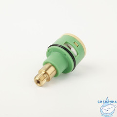 Дивертор для смесителя, пластик, керамика, h=44 мм, D=22 мм, поворотный, IDDIS, 997PC144SM