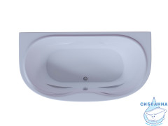 Акриловая ванна Aquatek Мелисса 180х95 с каркасом