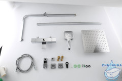 Душевая система Gappo G2418-40 300 1 режим (хром)