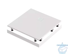 Экран для подонна Bas Essentia 90x90 белый