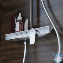 Душевая система Iddis Shelfy 260 1 режим SHESB3Bi06  (хром)