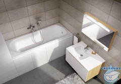 Акриловая ванна Ravak Domino 160x70 с ножками