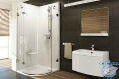 Душевое ограждение Ravak Brilliant BSKK3 100х100 L (без поддона)