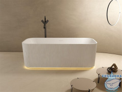 Ванна из искусственного камня ABBER Stein AS9663