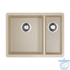 Кухонная мойка Omoikiri Kata 55-2-U-SA 4993421 бежевый