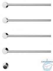 Полотенцесушитель электрический  Wonzon&Woghand Hamburg 47х72 WW-AL314-CR (с возможностью скрытого подключения, подключение универсальное) (хром)