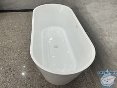 Акриловая ванна Abber 170х74 AB9268-1.7 белая