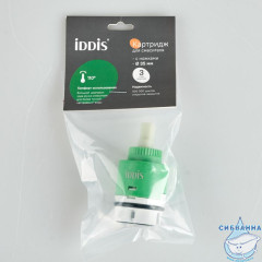 Картридж керамический для смесителя, 35 мм, с ножками, IDDIS, 999C35H0SM