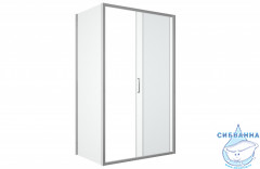 Душевое ограждение Encanto Stella 120x80 см профиль хром, стекло прозрачное ES120.3100A (без поддона)