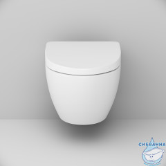 Унитаз подвесной AM.PM Awe C111738WH (без сиденья) (белый глянец)