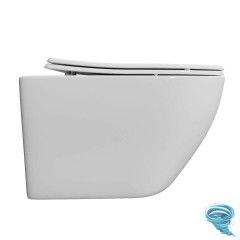 Унитаз подвесной безободковый  TONI ARTI Russi TA-1900T с сиденьем Soft Close (микролифт)
