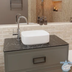 Раковина на столешницу 40 см Charus Torello 700-052W