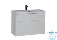 Тумба под раковину Aquanet Латина 90 белый 179449