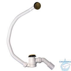Слив-перелив для ванн Calypso CS0837BGA  (золото брашированное)