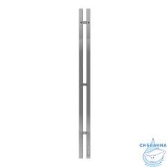 Полотенцесушитель электрический Terminus Duo квадратный 9х120 (хром)