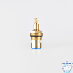 Кран-букса для смесителя, керамика, 180°, 20 зубцов, G1/2", М24, h=54 мм, IDDIS, 998CR541SM