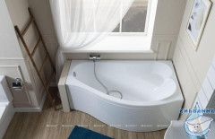 Акриловая ванна Aquanet Palma 170x100 R с каркасом