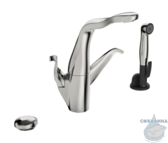 Смеситель Oras ALESSI Swan By 8223F с гигиеническим душем (хром)