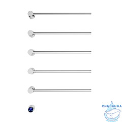 Полотенцесушитель электрический Terminus Аккорд П5 50х80 (с возможностью скрытого подключения) (хром)