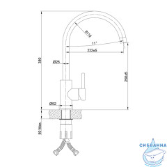 Смеситель для кухни Iddis Kitchen K05STJ0i05