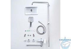 Душевая система Aquatek Ника 300 AQ2840CR (хром)