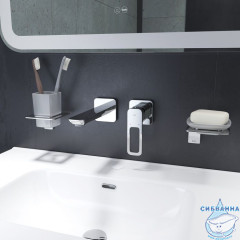 Встраиваемый смеситель для умывальника, Slide, IDDIS, SLISB00i65