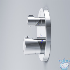 Встраиваемый смеситель для душа AM.PM Gem F9075600 (хром)