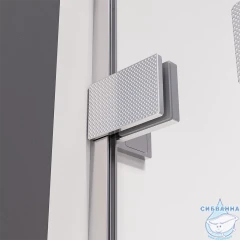 Душевое ограждение Veconi Алассио 150x100 профиль хром, стекло прозрачное AL-SP-150100-00-CH-C4 (без поддона)