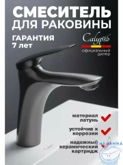 Смеситель для раковины Calypso CS1087-9 (графит)