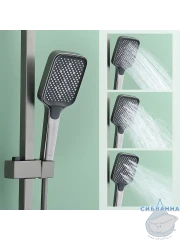 Душевая система Raglo 320 1 режим R02.24.09 (графит)