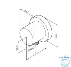 Шланговое подсоединение Am.Pm F0600E00