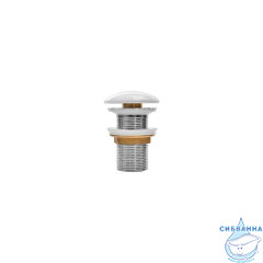 Выпуск для умывальника без перелива, Optima Home, белый глянцевый, IDDIS, OPHWS00i88