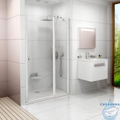 Дверь в нишу Ravak Pivot PDOP2-110 см профиль белый