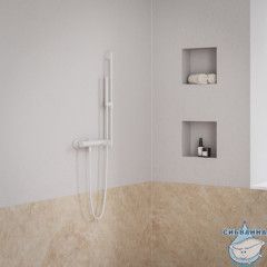 Смеситель для душа Ravak Eleganta X070257 (белый матовый)