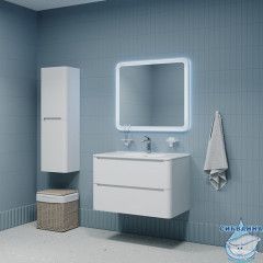 Шкаф пенал Iddis Edifice 35 белый глянцевый EDI35W0i97