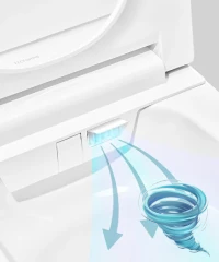 Инсталляция TECEspring Smart L с кнопкой смыва в комплекте с унитазом-биде TECEspring c сиденьем Soft close (микролифт) S955797