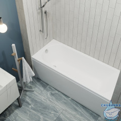 Акриловая ванна 1ACReal Дюна 150х70 с каркасом