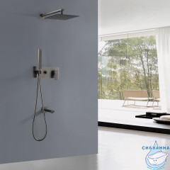 Душевая система Abber Daheim 250 1 режим AF8217NG (никель)