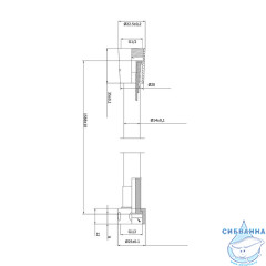 Шланг для душа, ПВХ, 1,6 м, Essential, Milardo, 180P16SM19