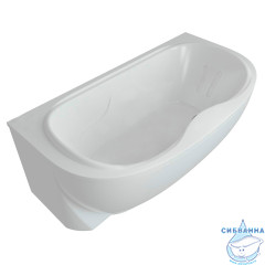 Акриловая ванна Aquatek Мелисса 180х95 с каркасом