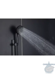 Смеситель для ванны с душевым гарнитуром Gappo G3296-26 (черный матовый)